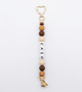 Personalised Safari Giraffe Bag Charm