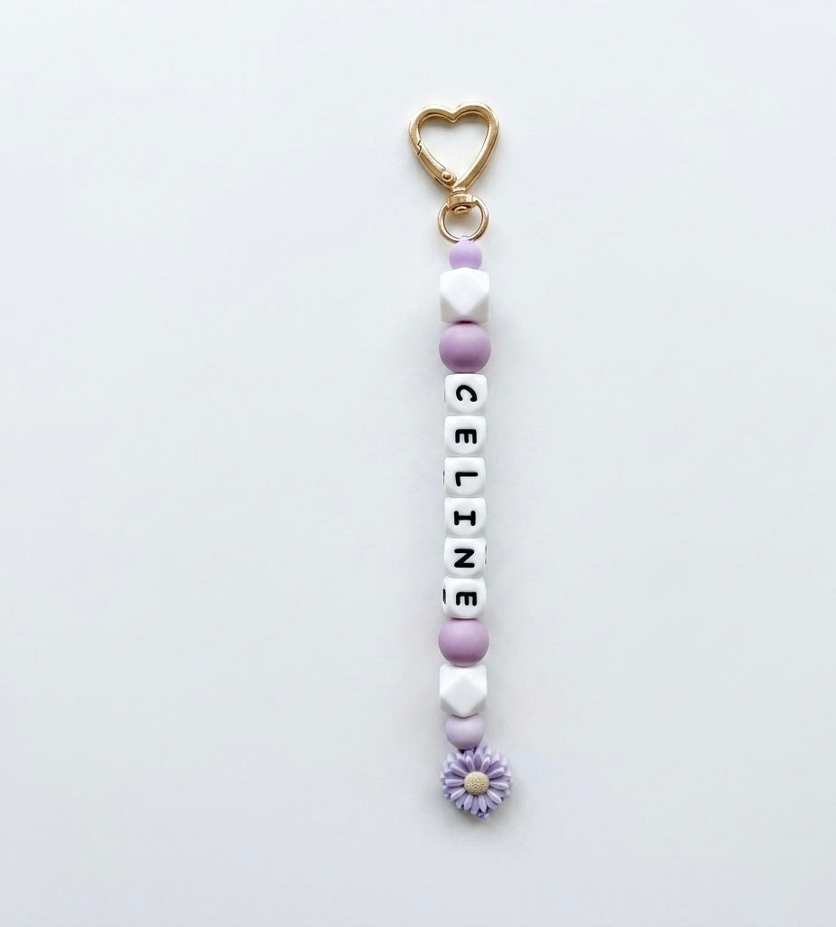 Personalised Daisy Bag Charm