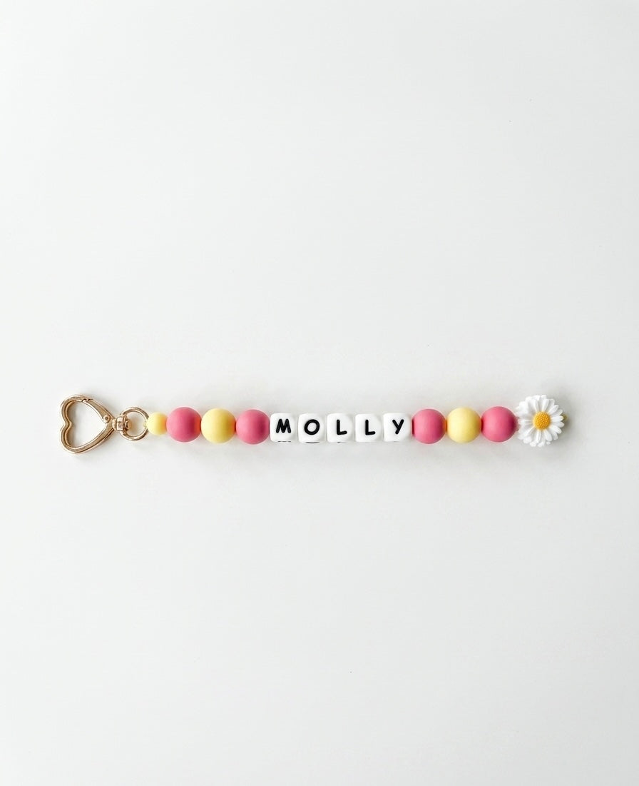 Personalised Daisy Bag Charm