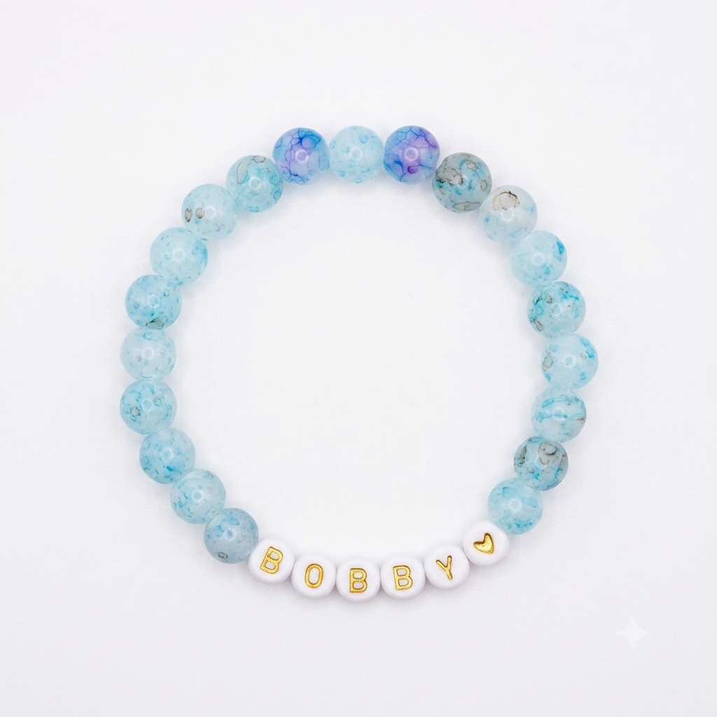 Personalised Pearl Bracelet (Single)
