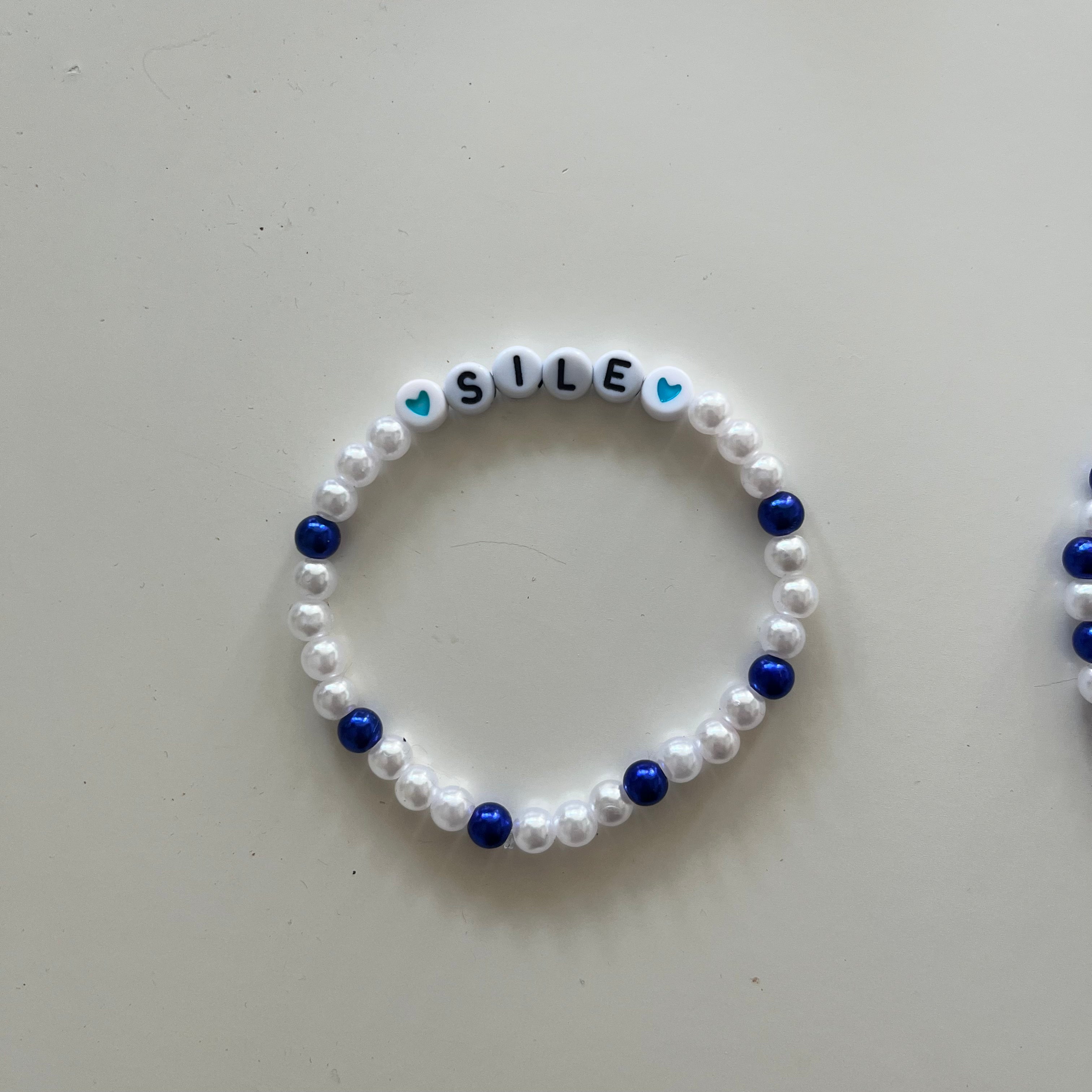 Personalised Pearl Bracelet (Single)