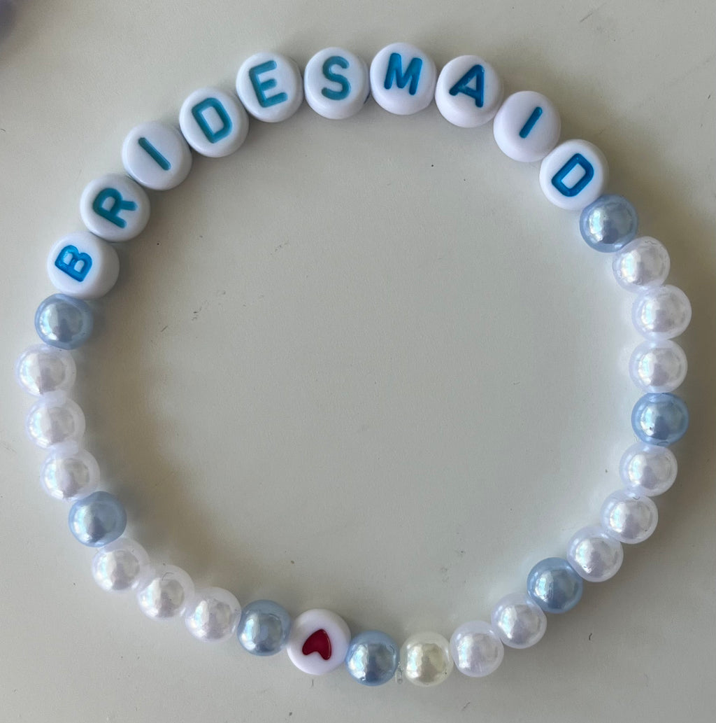 Personalised Pearl Bracelet (Single)