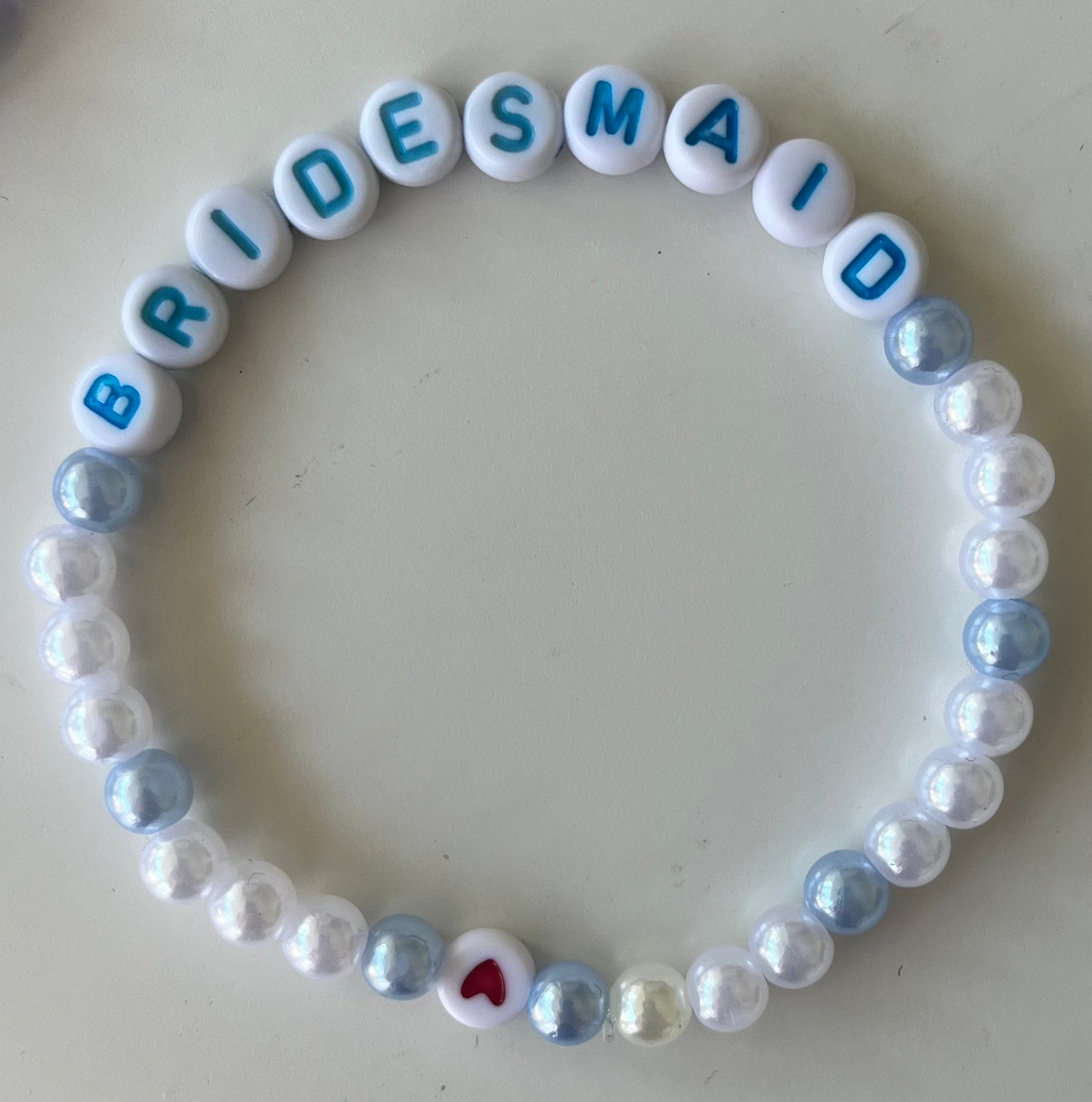Personalised Pearl Bracelet (Single)