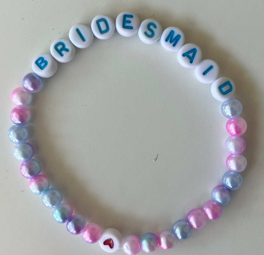Personalised Pearl Bracelet (Single)