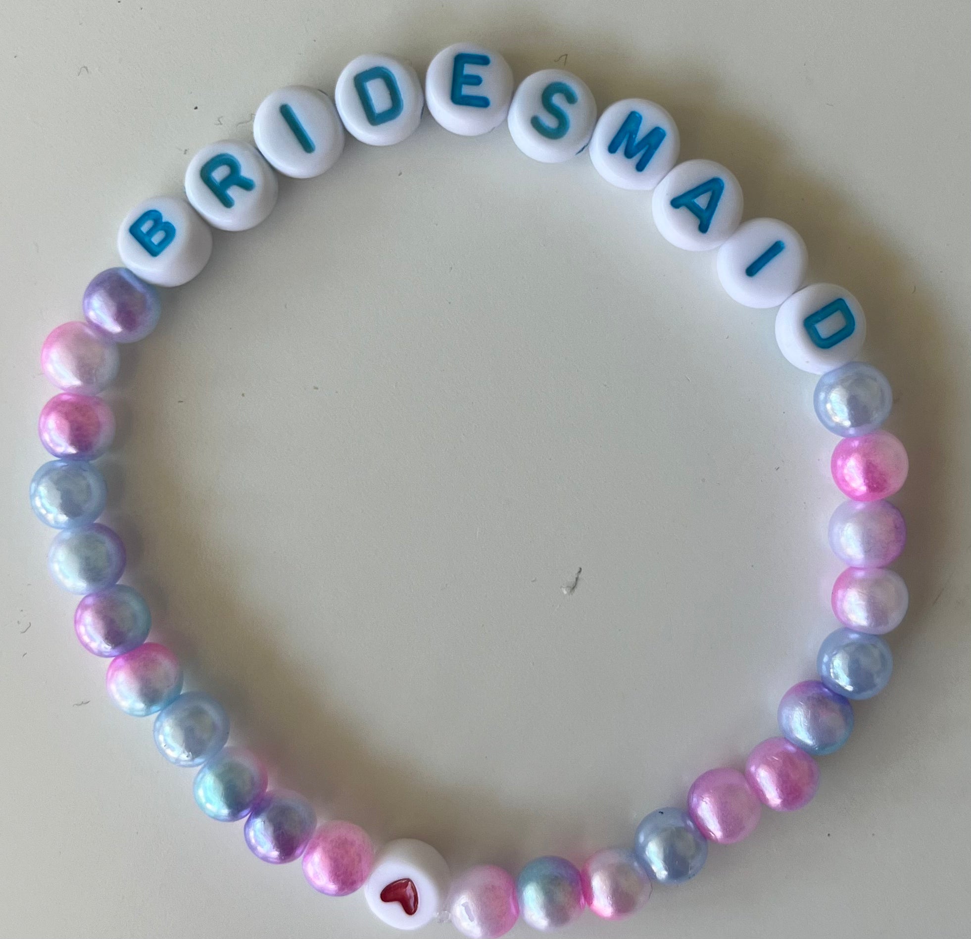 Personalised Pearl Bracelet (Single)