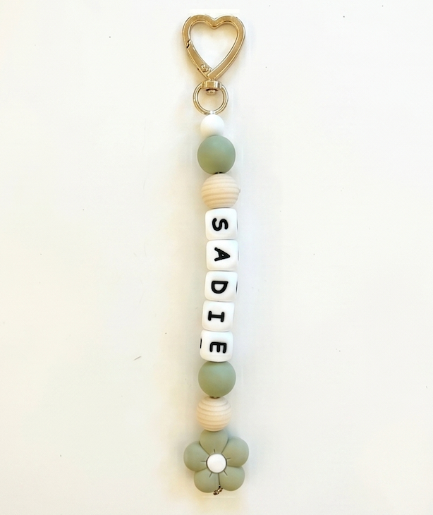 Personalised Daisy Bag Charm